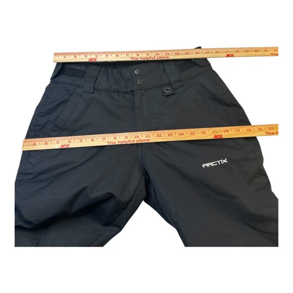 Arctix Women's Black Snow Pants Durable Weather Resistant Fabric - Size S/P - Picture 3 of 10